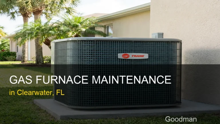 Gas Furnace Maintenance in Clearwater - Goodman