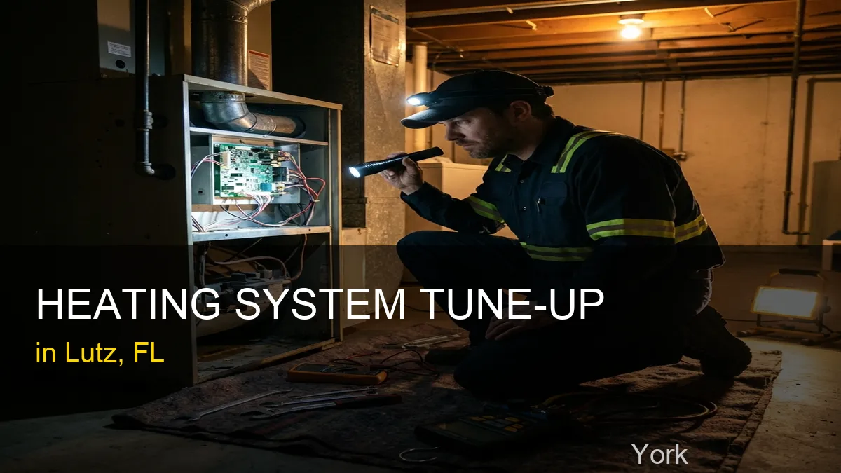 Heating System Tune-Up in Lutz - York